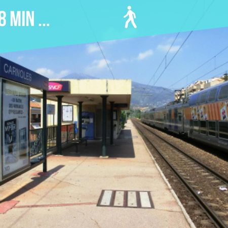 L'Orangerie - Proche Mer - Terrasse - Parking Prive - Clim Roquebrune-Cap-Martin Ngoại thất bức ảnh