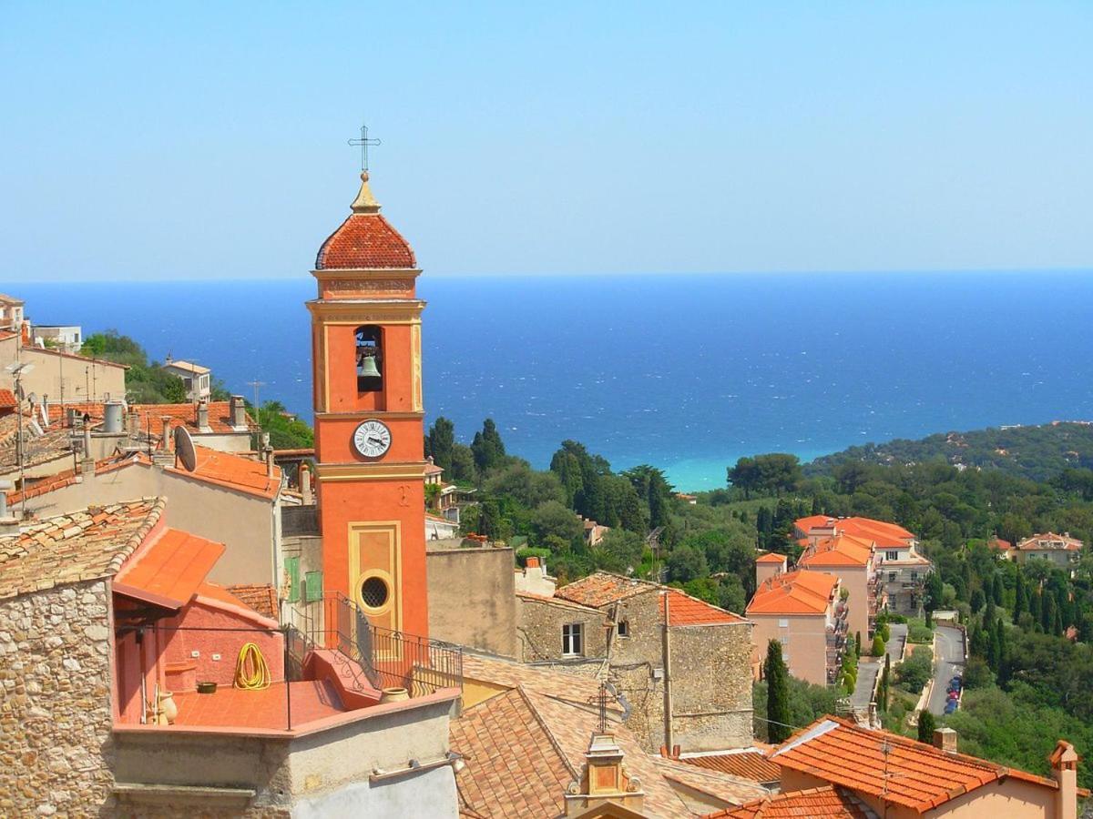 L'Orangerie - Proche Mer - Terrasse - Parking Prive - Clim Roquebrune-Cap-Martin Ngoại thất bức ảnh